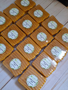 carrot honey soap