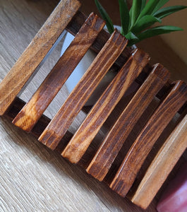 Cedarwood soap dish